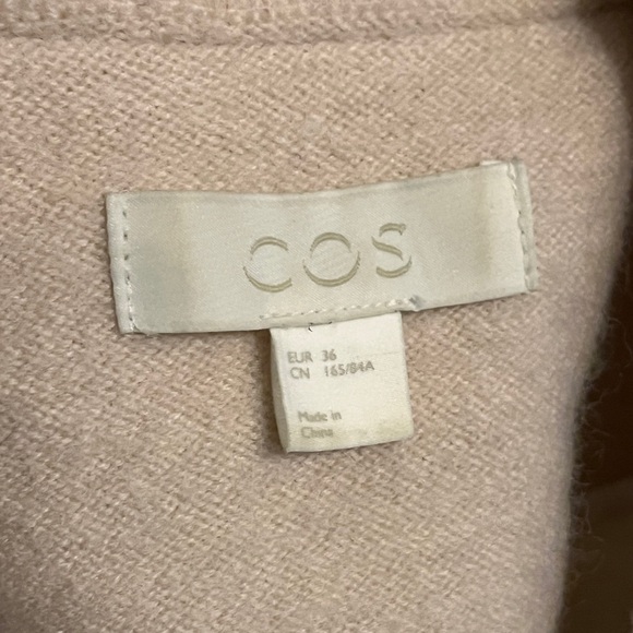 COS boiled wool cocoon jacket - Picture 7 of 8